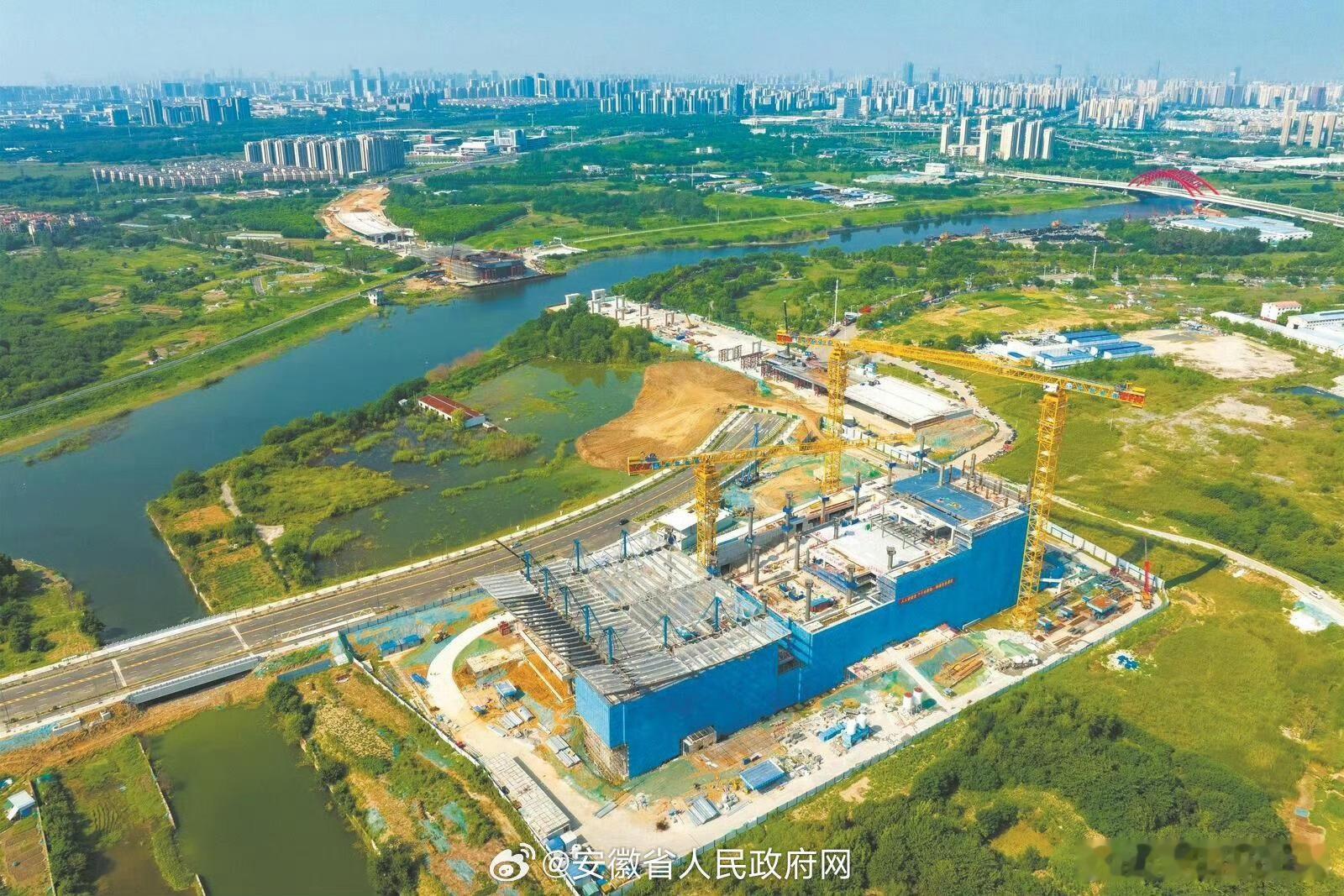 【#合肥市博物馆建设迎来新节点#】日前，位于合肥东部新中心的合肥市博物馆建设迎来
