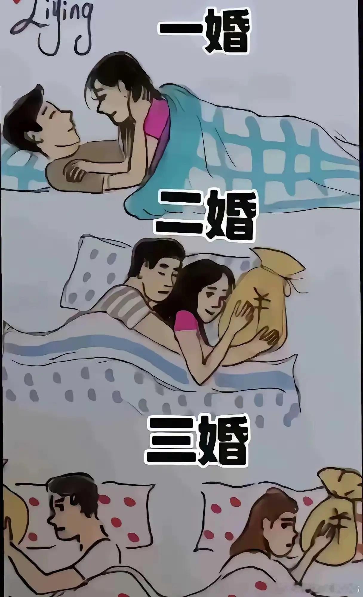 多数情况下的婚姻都是这样的吧。 