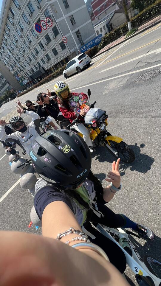 好多女骑…我爱了