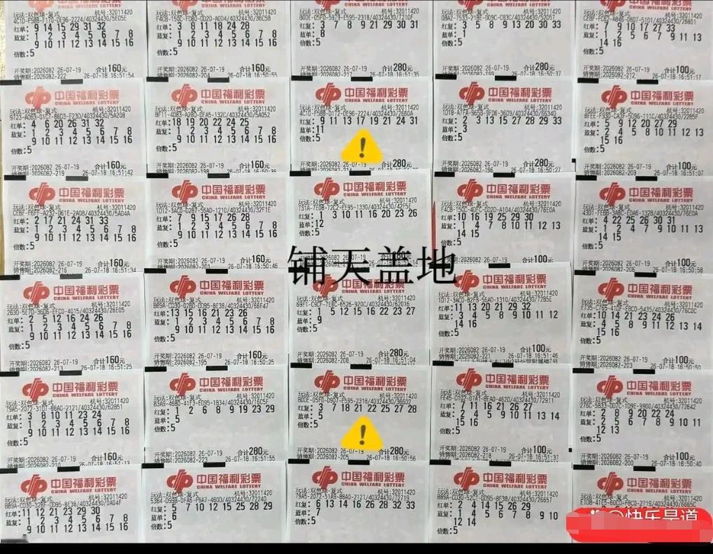各式各样的悉数登场，不少彩友看到号码覆盖面广的大额复式，总会下意识认为其中奖几率