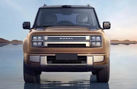 哈弗代号HX的全新旗舰SUV官图发布，基于归元平台打造，定位 30 万级方盒子硬