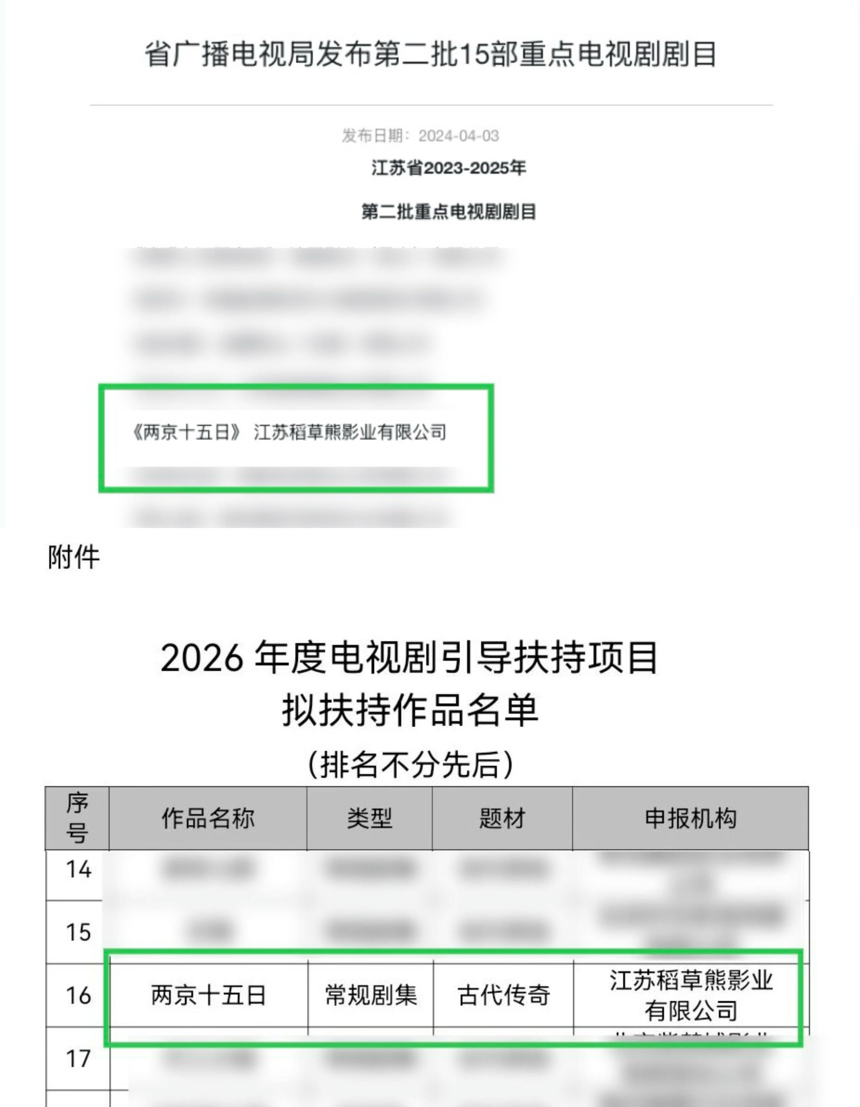 成毅  成毅两京十五日入选26年度电视剧扶持项目！《两京十五日》从2020年立项