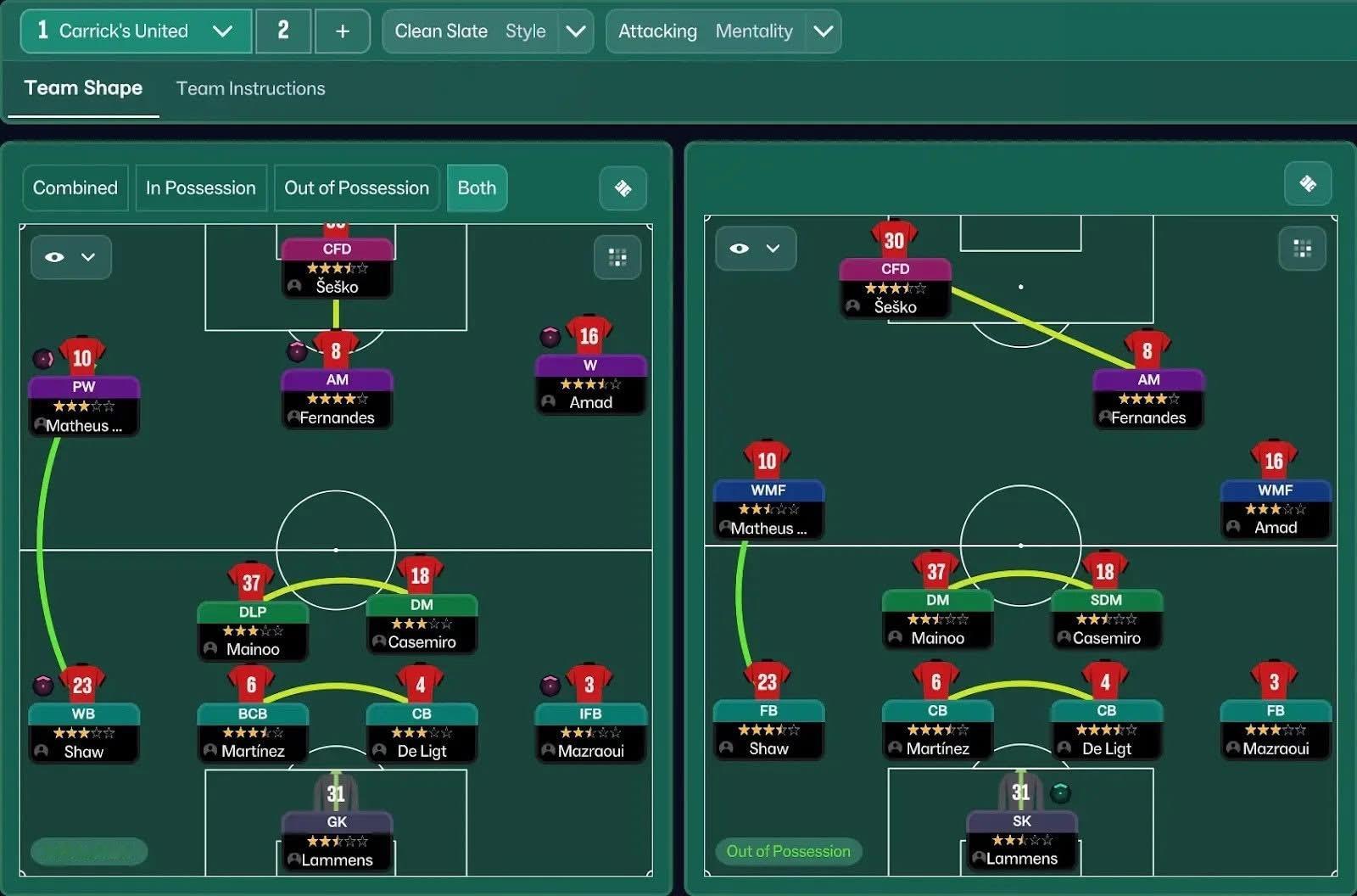 复刻卡里克的战术FolkFootball
