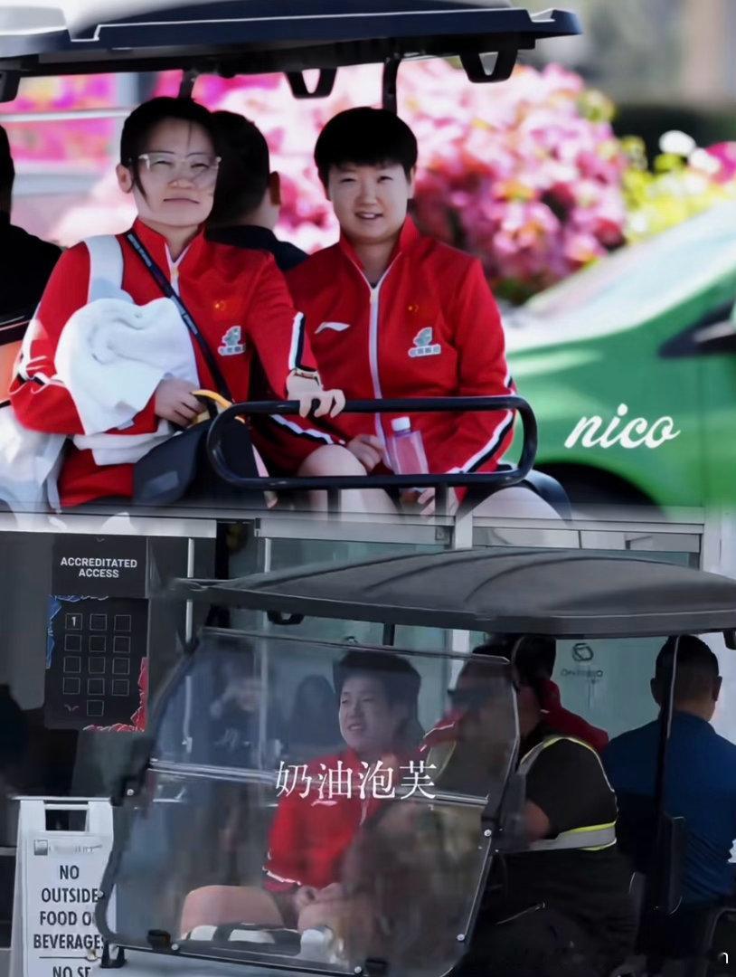 每天奖励坐一次小车车开心一下 cr见水印王楚钦孙颖莎
