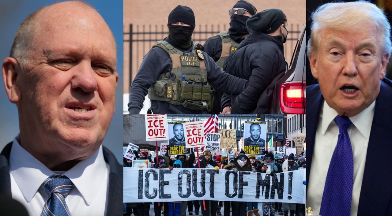 突发：边境事务主管汤姆·霍曼宣布，鉴于美国移民及海关执法局（ICE）面临的舆论压