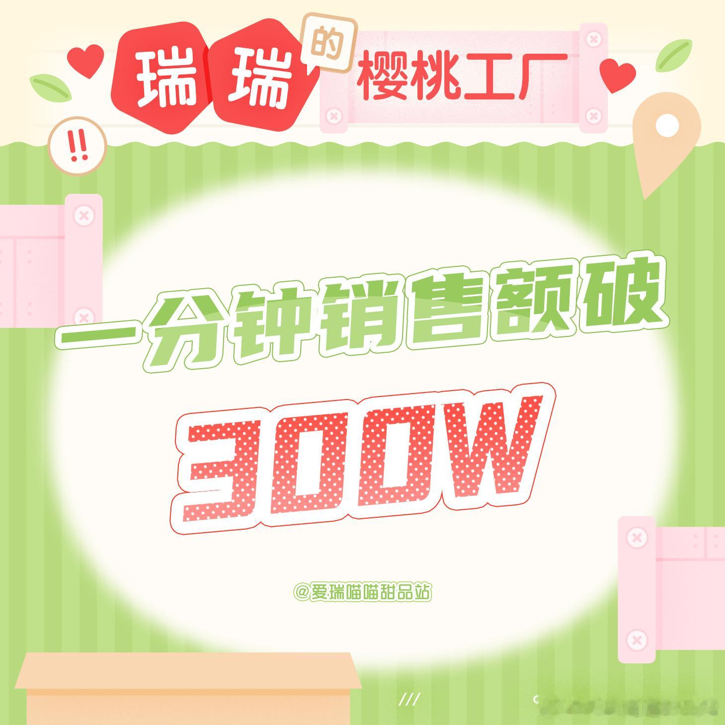 张函瑞周边 张函瑞今晚周边娃娃战报开售一分钟销售额突破300w开售两分钟销售额突