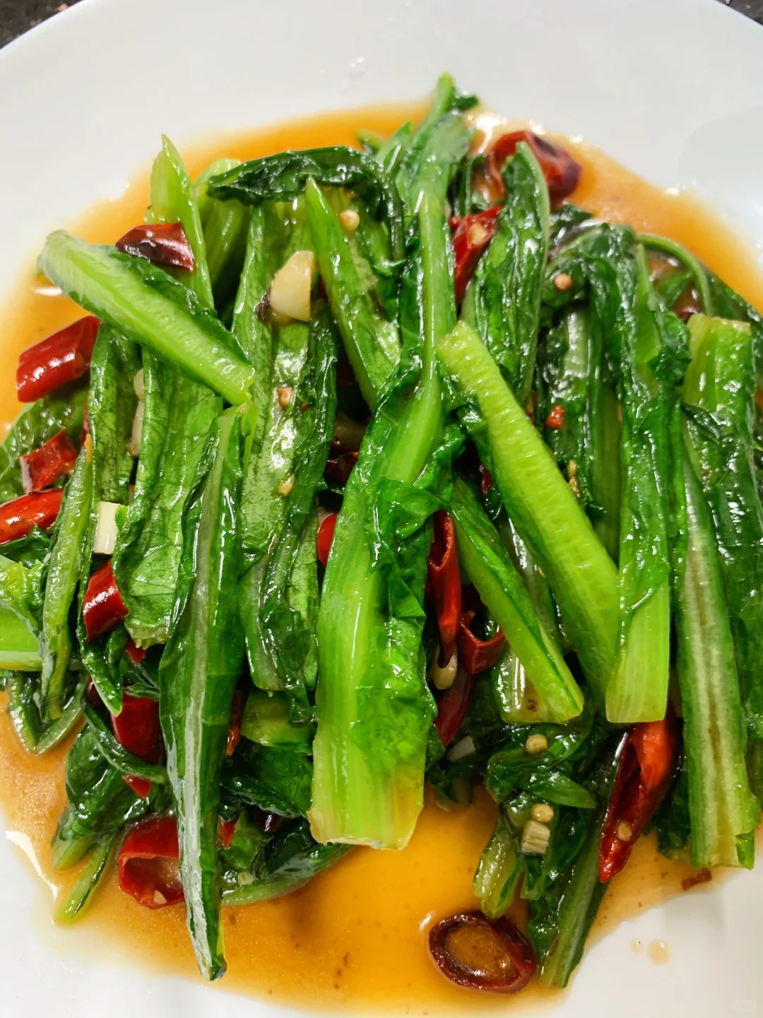 不用加一粒盐❗️也能炒出来饭店的油麦菜味道