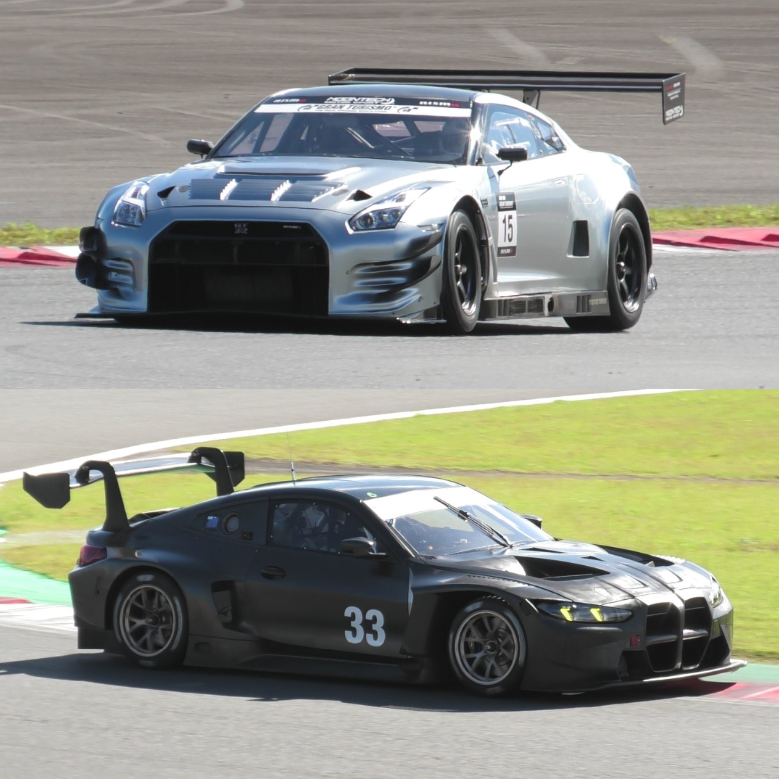 赛车[超话] 富士赛道的 GT3 测试竟然还能看到初代 GT-R ​​​