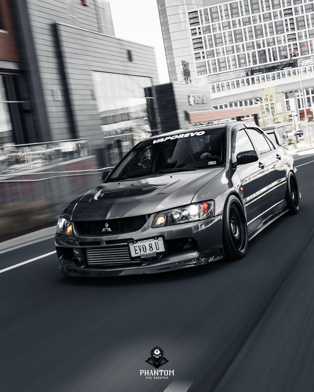 Evo 9📷Ins：phantomtheshooterjdm改装车evo ​​