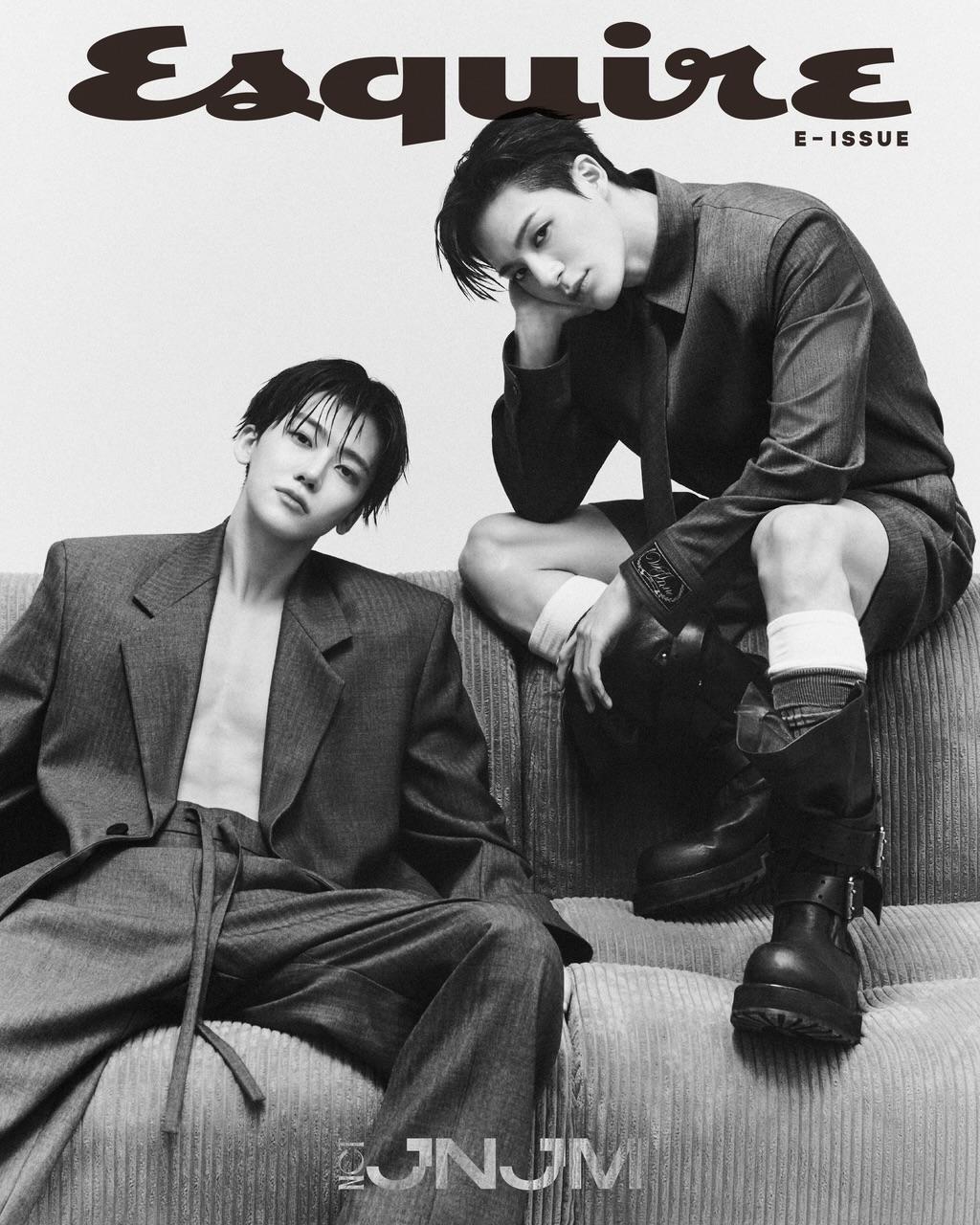 李帝努 、罗渽民 ｜ Esquire Korea JENO 、渽民以全新小分队 