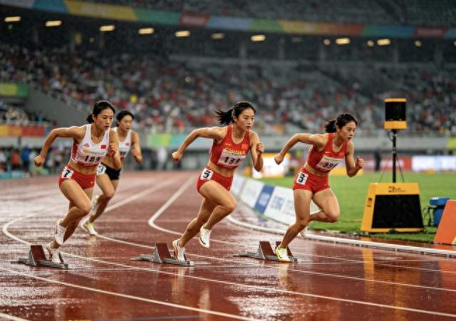 强势夺金！名古屋亚运女子4×100米接力，中国队42秒96摘金