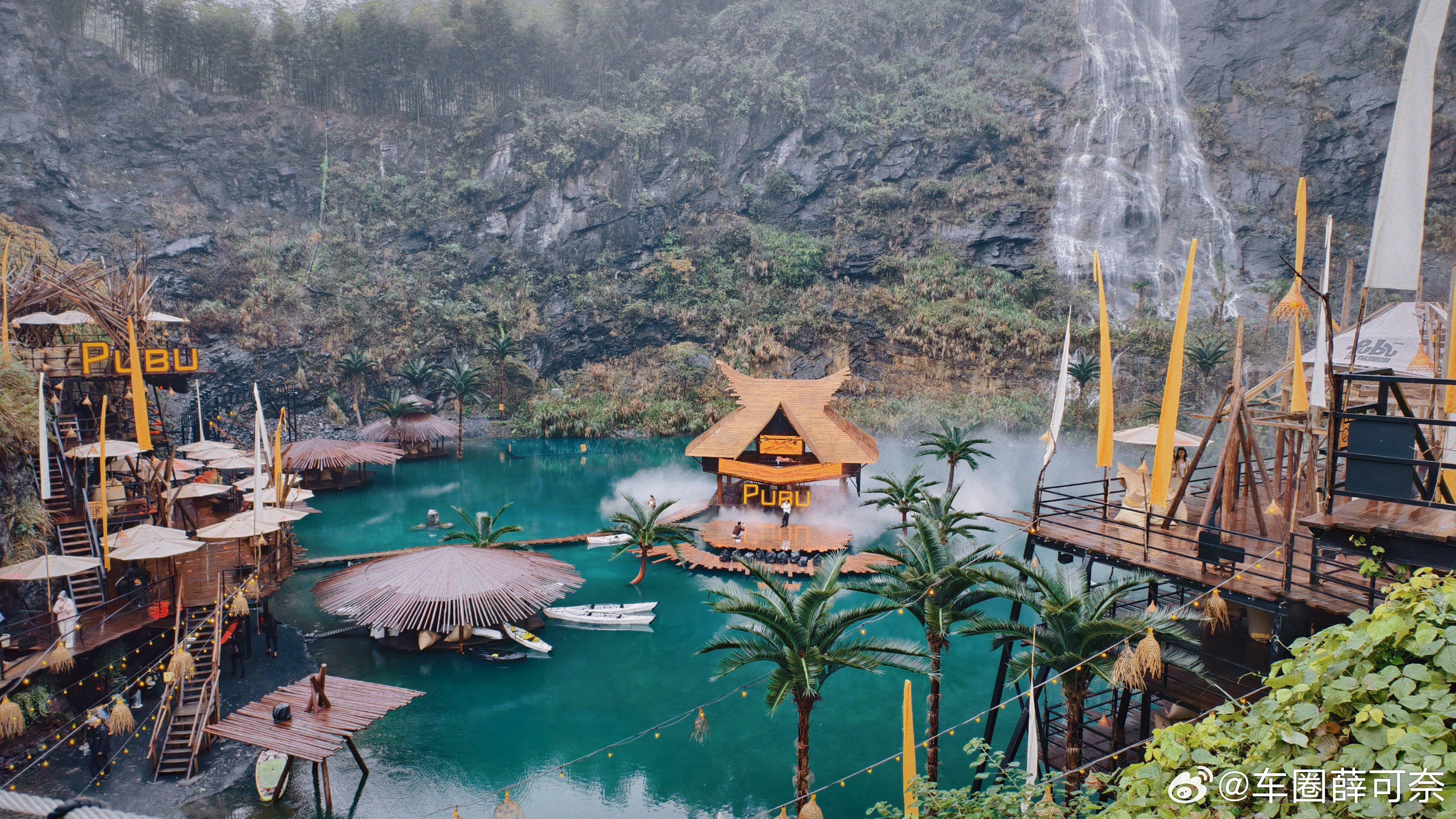 “巴厘岛”一日游[爱心]设计师真的有点创意瀑布咖啡自驾游  ​​​