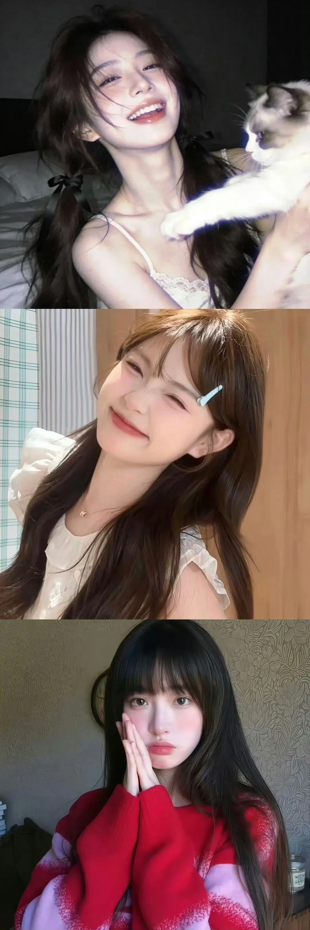 存一些甜妹拍照姿势📸！