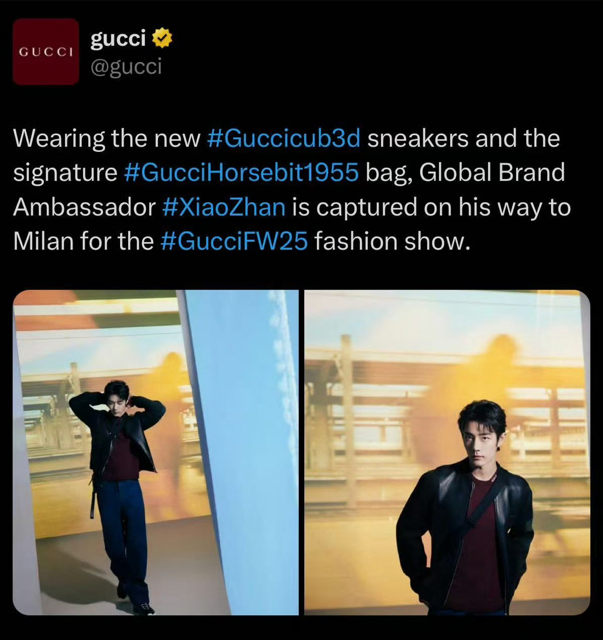 又是全球先行！Global Brand Ambassador全球品牌代言人肖战的