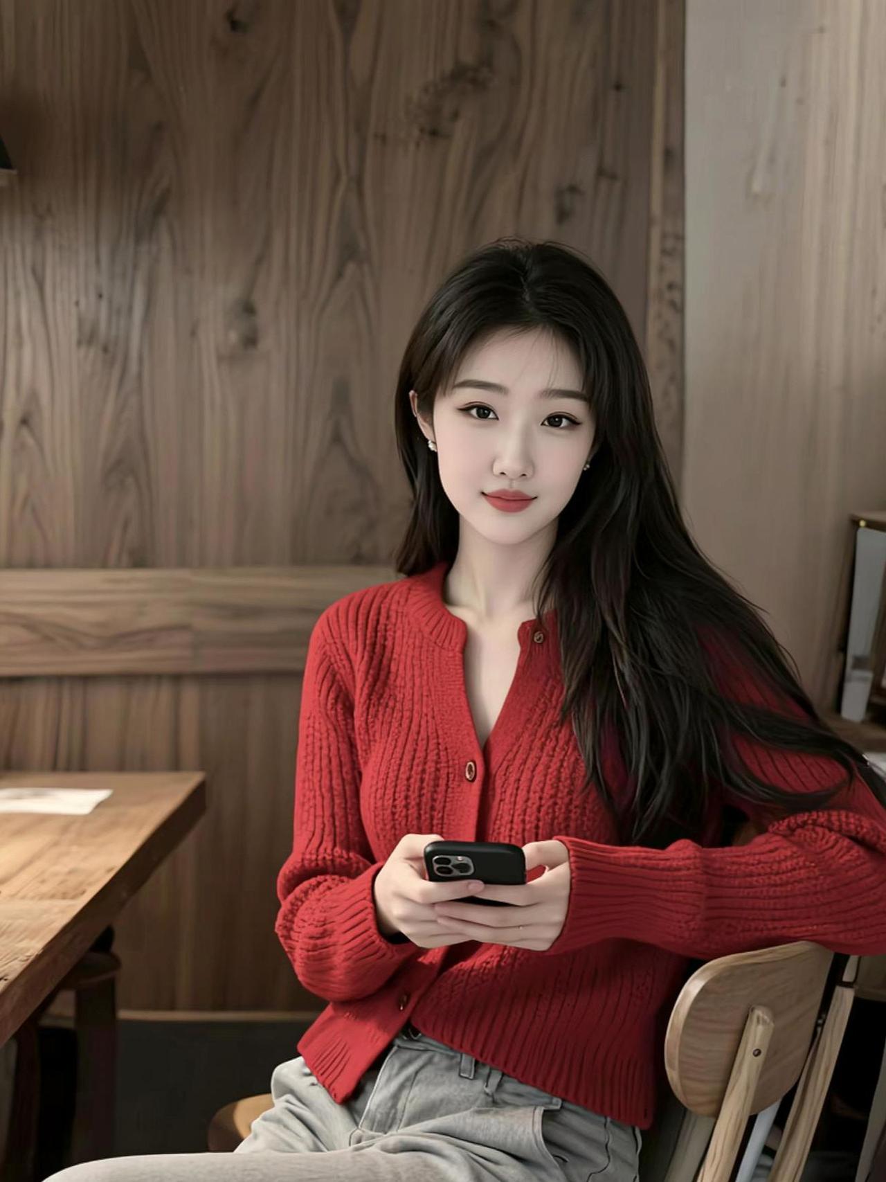 AI暖红随拍 抖音ai创作