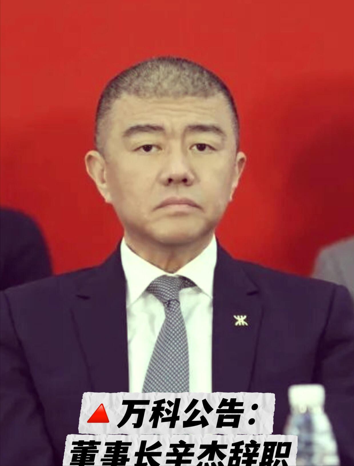 快报！快报！
 
万科董事长辛杰辞职！
 
万科这是怎么了？
 
之前恒大爆雷、