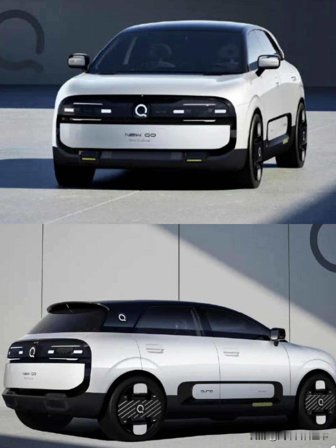 奇瑞QQ概念图和实车！