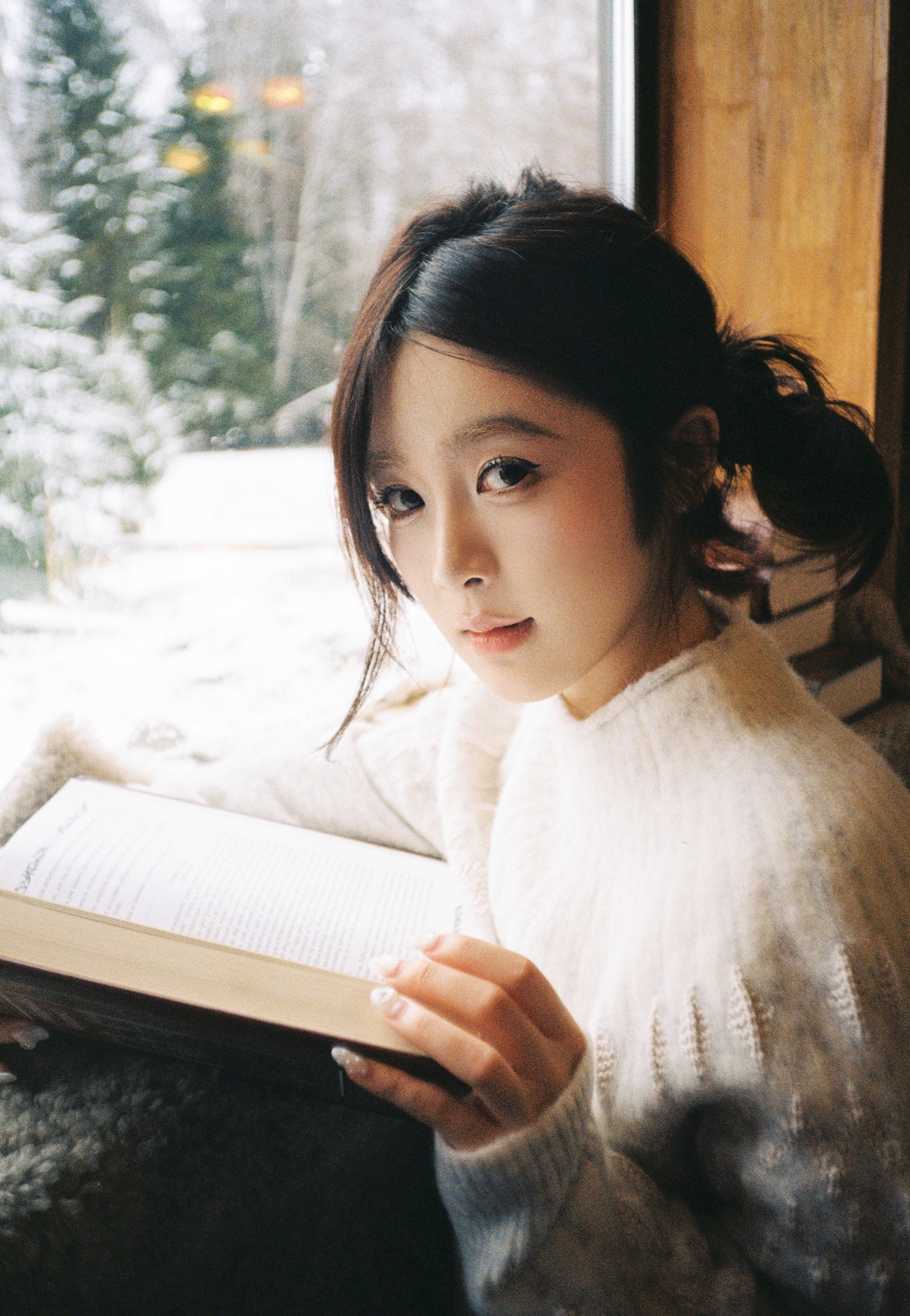 毛绒绒的冬日❄️。⛄️📗. ​​​