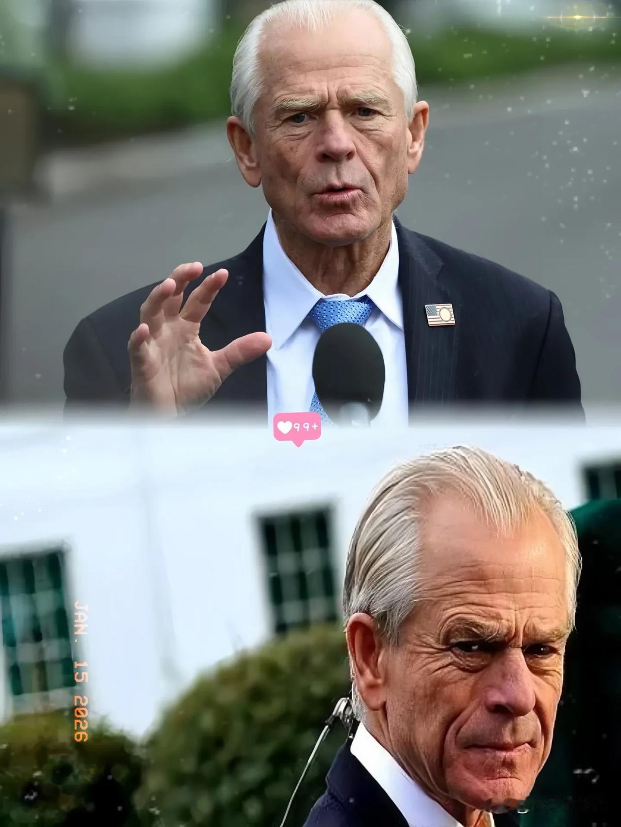 纳瓦罗在镜头前的那股子狂劲儿，真让我看乐了。

身子前倾，满脸通红，张嘴就是“五