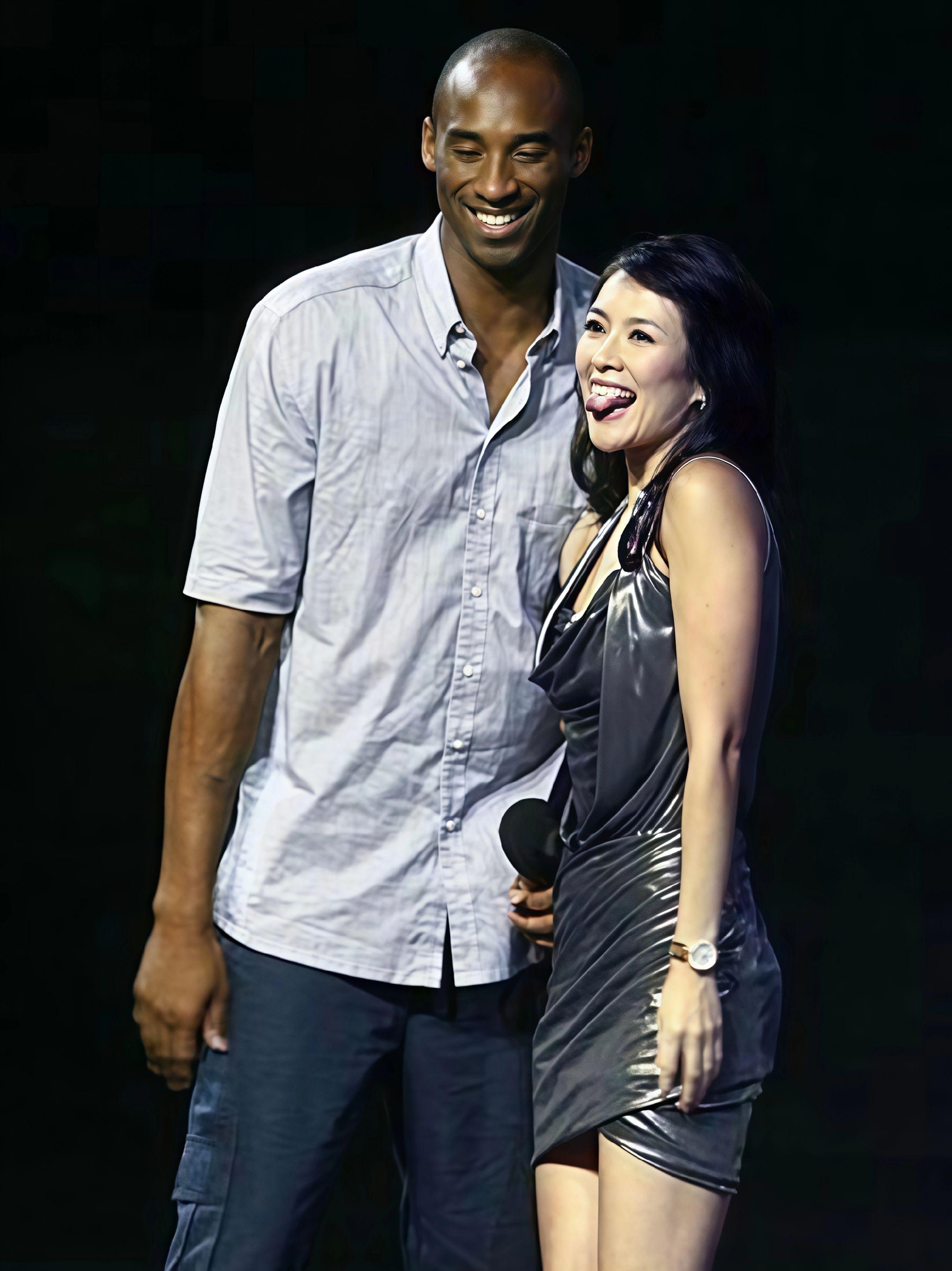 章子怡见到偶像就像个小女孩！