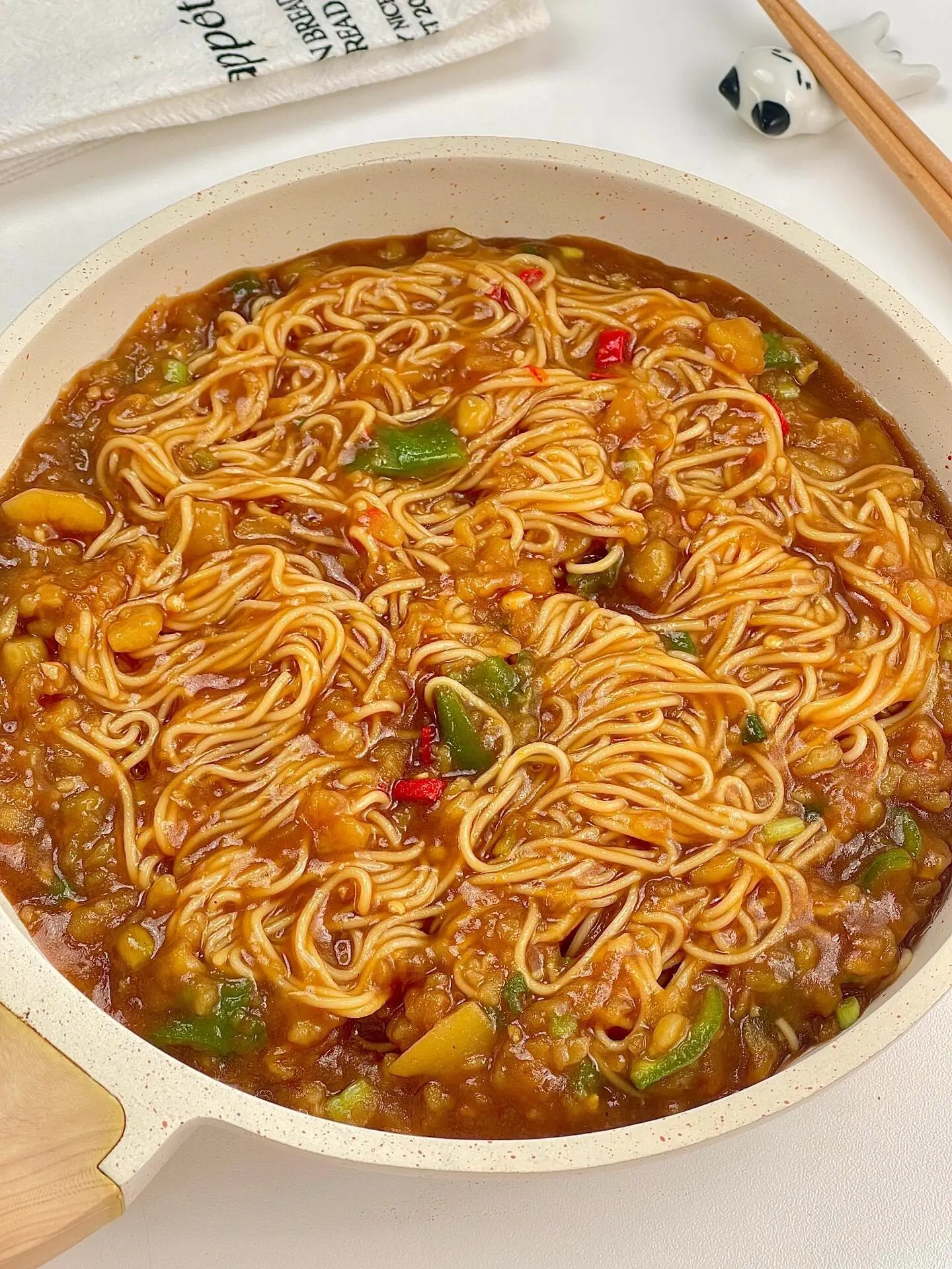 这个土豆泥拌面真的一绝，巨巨巨好吃！