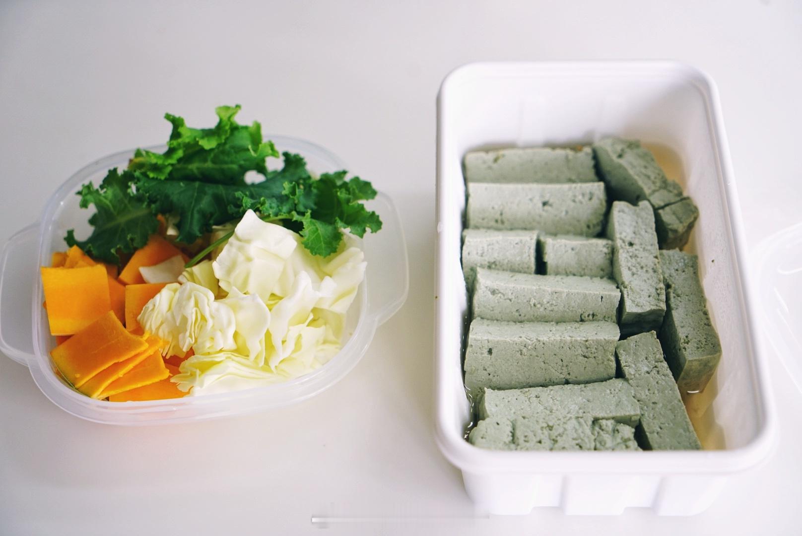 黑豆腐蔬菜味增汤橙汁美式 ☕️🥯贝果#brunch早午餐[超话]##乐趣厨房食
