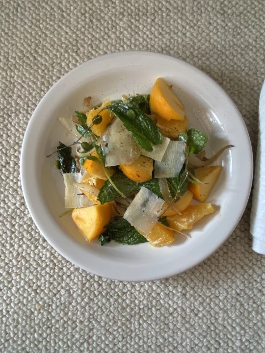 🍊甜柿煎薄荷𝚂𝚊𝚕𝚊𝚍伦敦餐厅惊艳咸沙拉