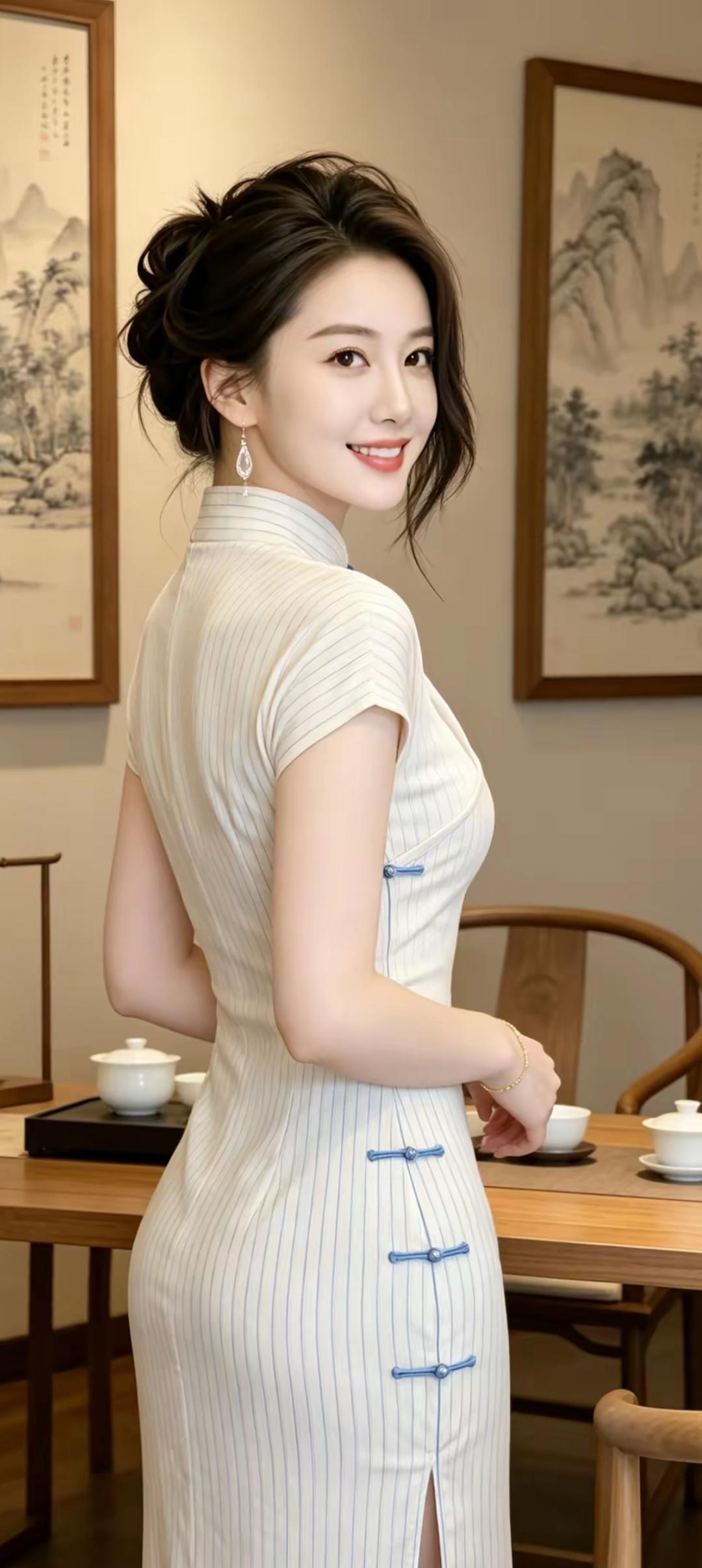 优雅旗袍，韵味十足，尽显东方之美