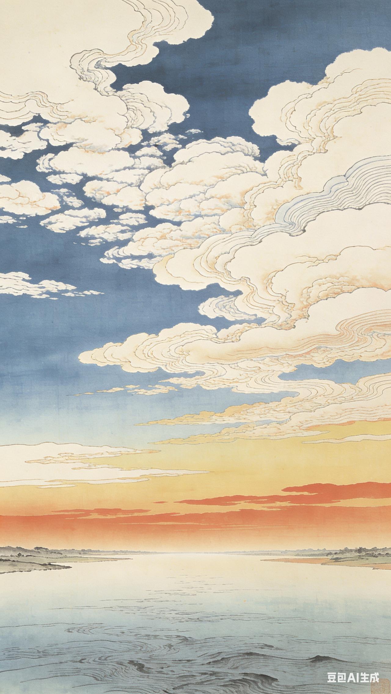 上联：千层高山千层雾，下联怎么对万里江天万里云。