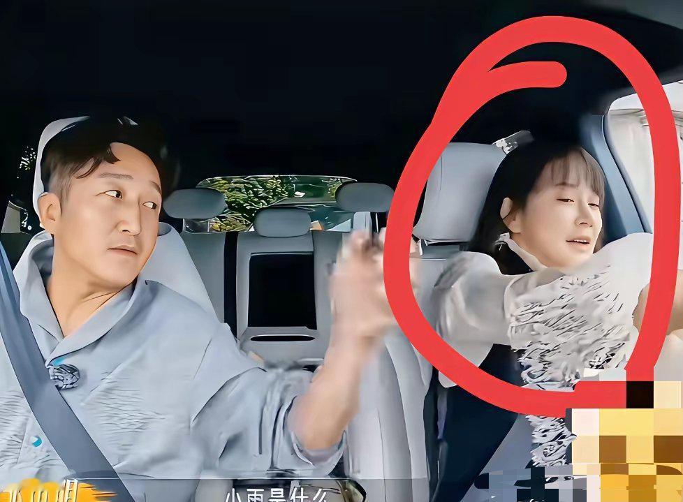晚上我和媳妇窝沙发刷《姐姐当家》，看到冉莹颖开车那段，我心里直犯嘀咕。

邹市明