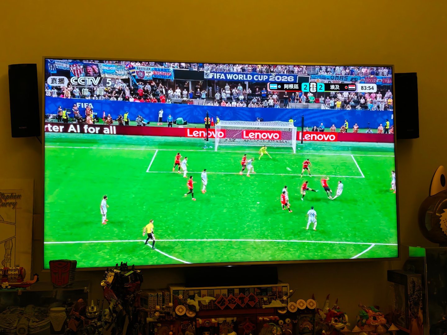 球王玩儿命了！！！！看球世界杯