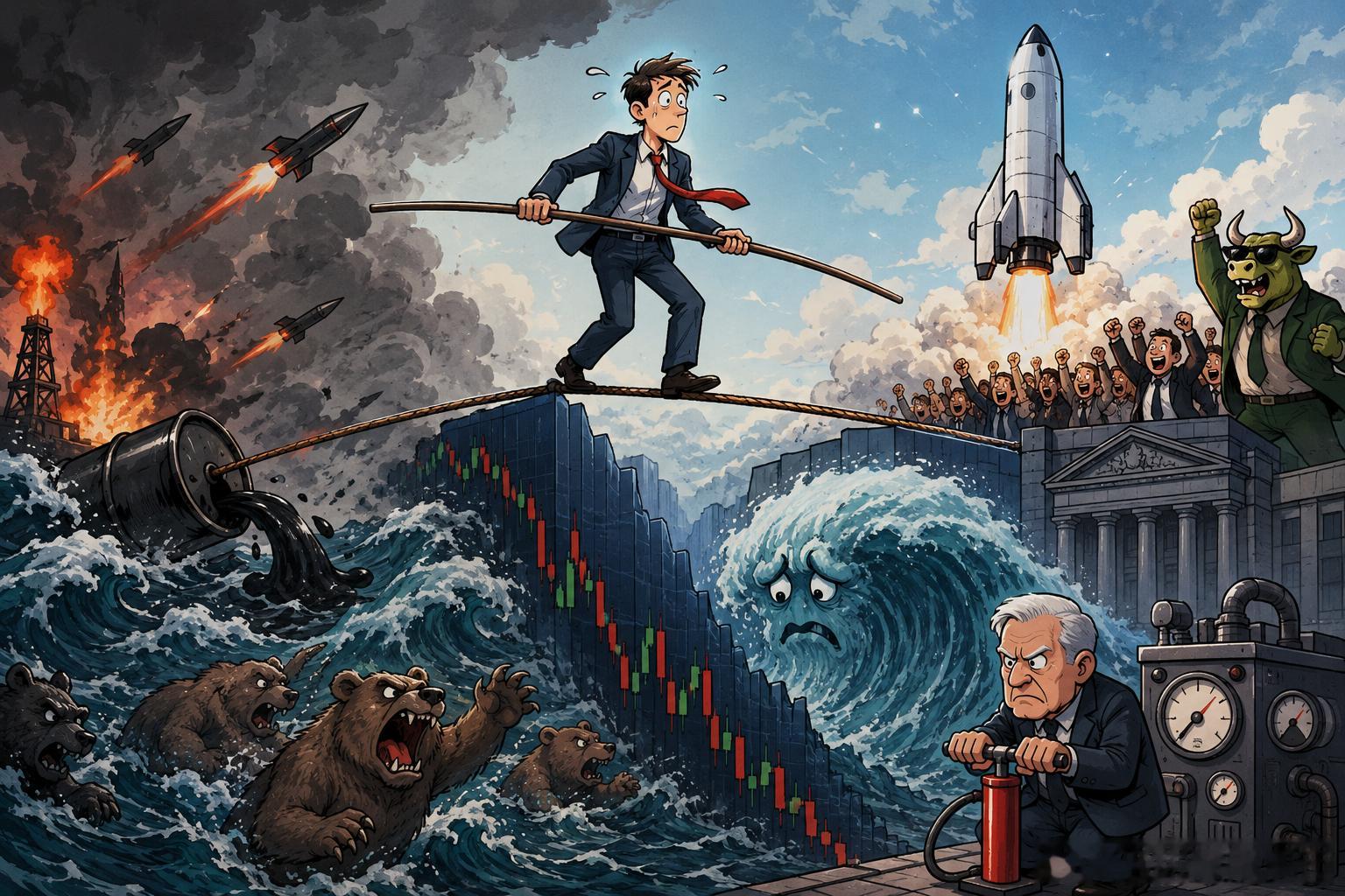 美股本周迎来“三重压力测试”：中东火药桶、通胀数据、SpaceX超级IPO同时压