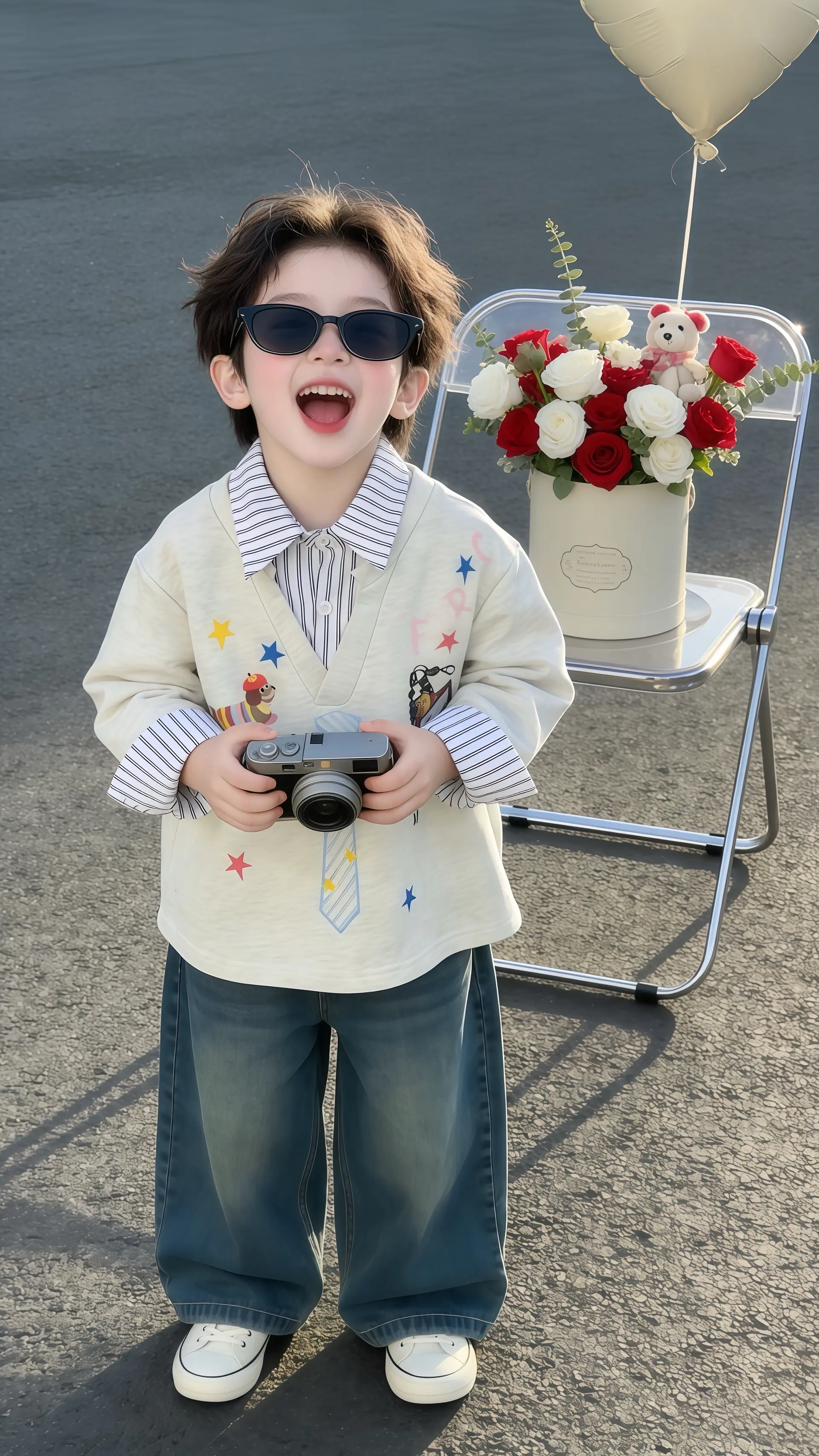 用粉彩风打开春天跟着春晚学穿搭新春穿搭不重样挑战早春高智感穿搭合集男童穿搭