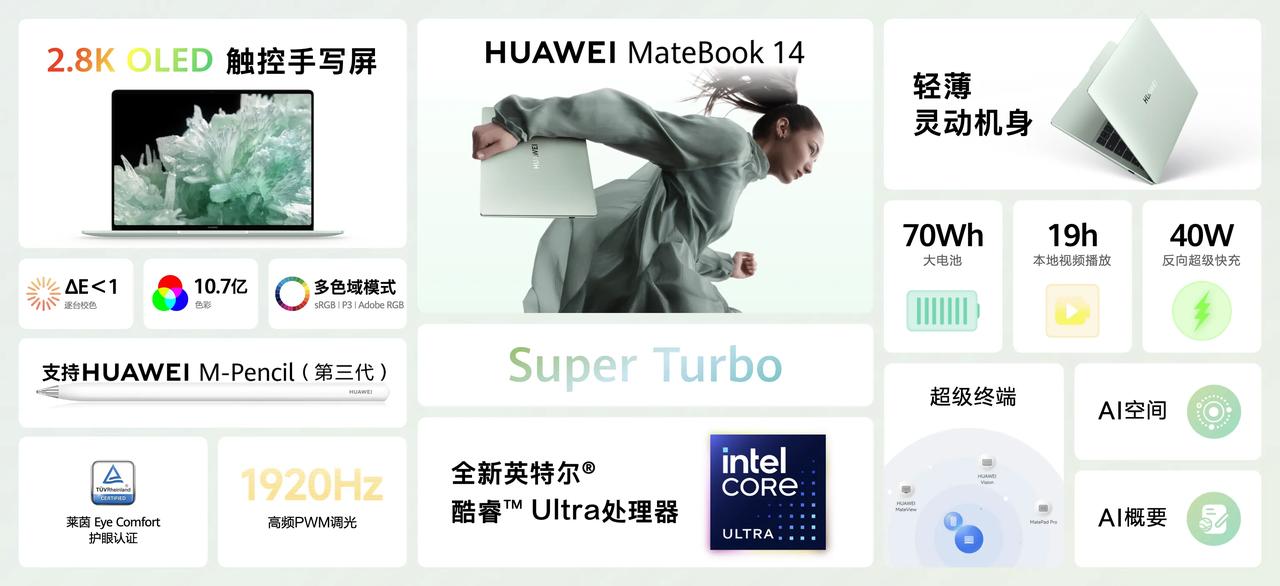 相信很多办公人士都想要一款好看又好用的办公电脑，而华为也深谙大家的需求，今天就给