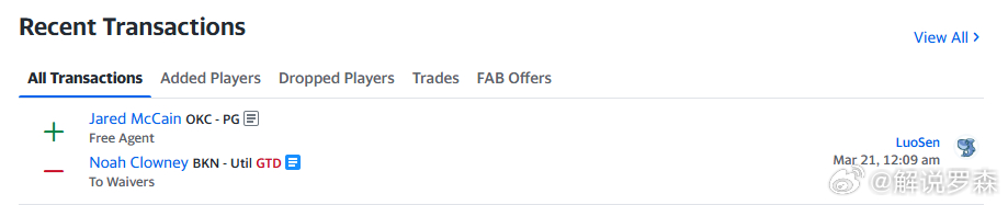 扔了一个赛季的爱酱克罗尼，期待麦凯恩救我。 