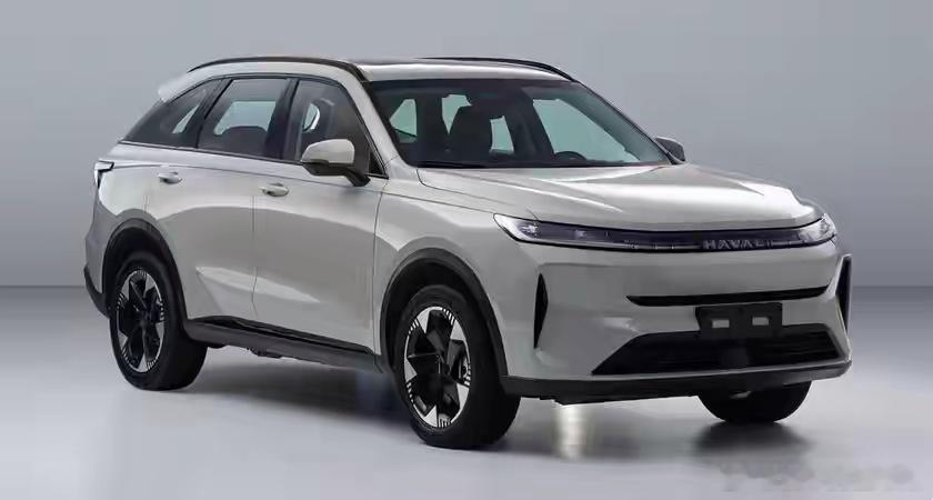 哈弗H6L Hi2混动实车图来了！主打无充电需求的油电混动家用SUV。外观设计简