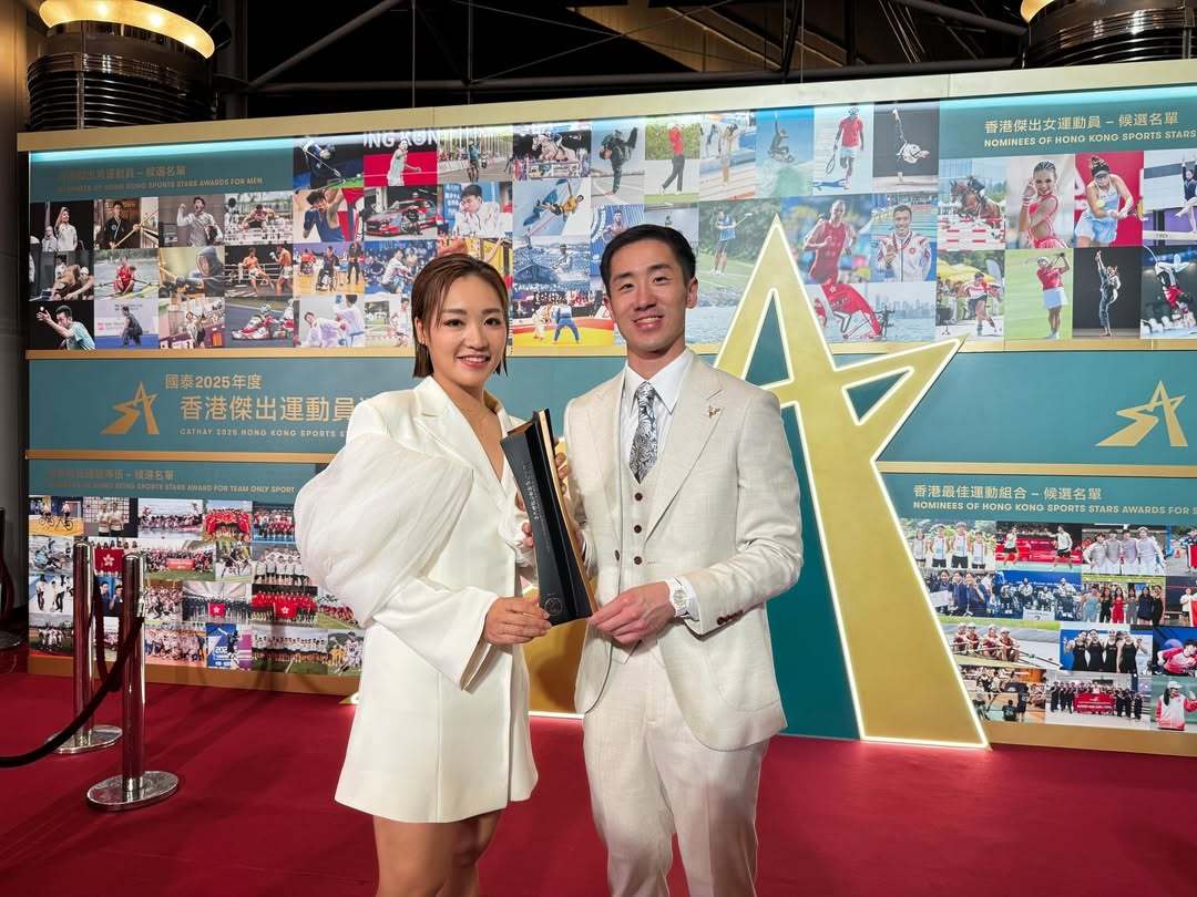 邓俊文/谢影雪-2025年度香港最佳运动组合🏆 羽毛球