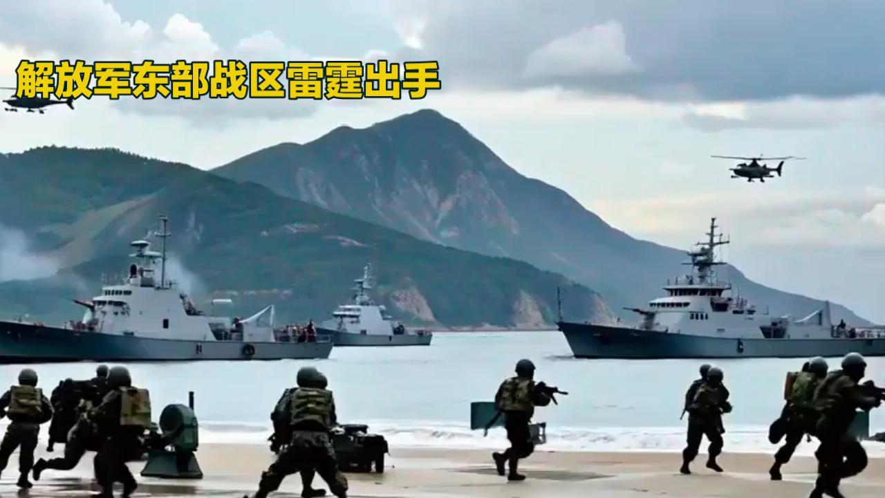 雷霆锁岛！“正义使命”军演亮剑台海，D日战术震撼曝光，赖清德当局退路已断
一觉醒