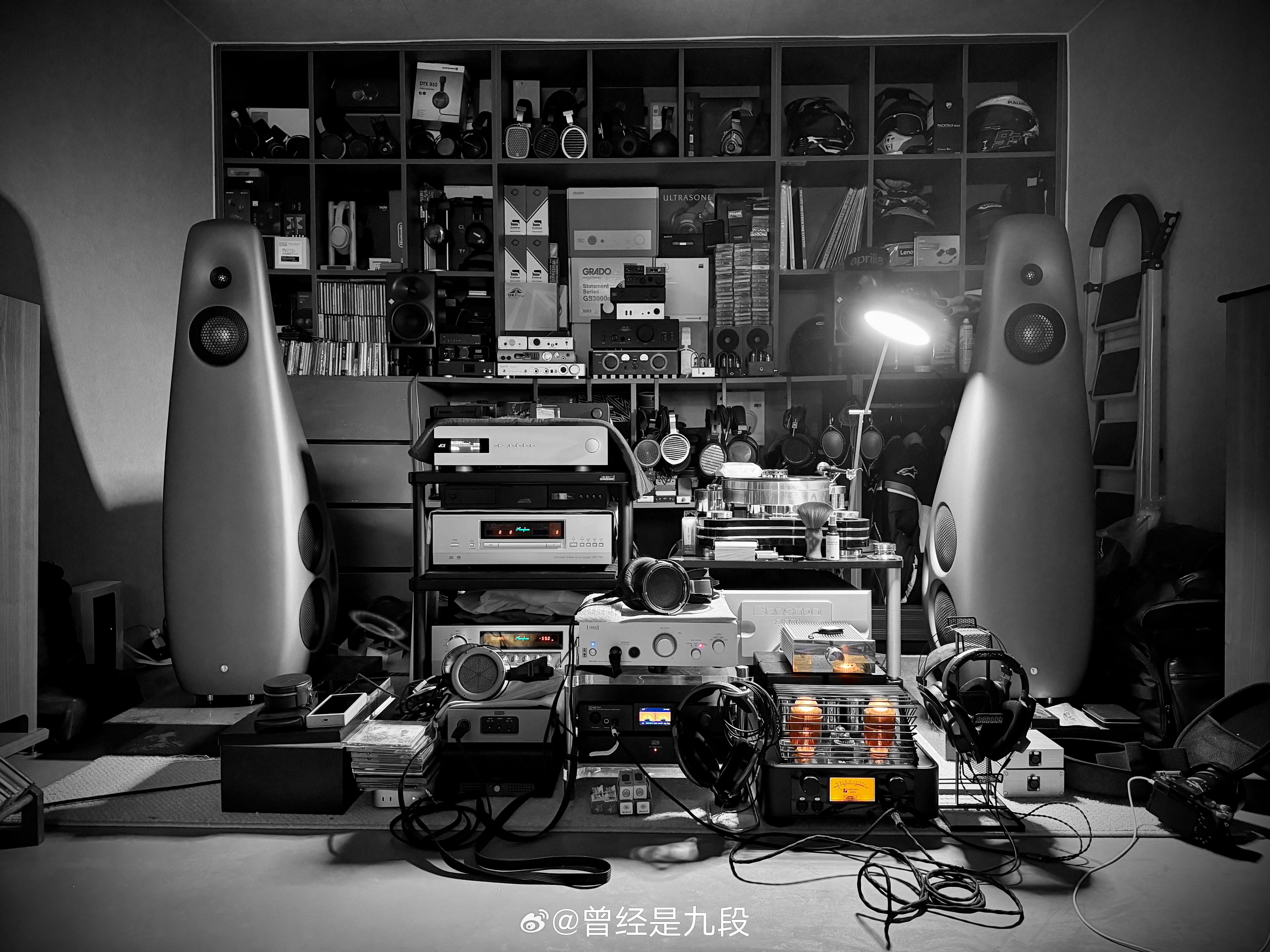 周末时光太短暂，不舍，无奈音响发烧友九段的hifi车库