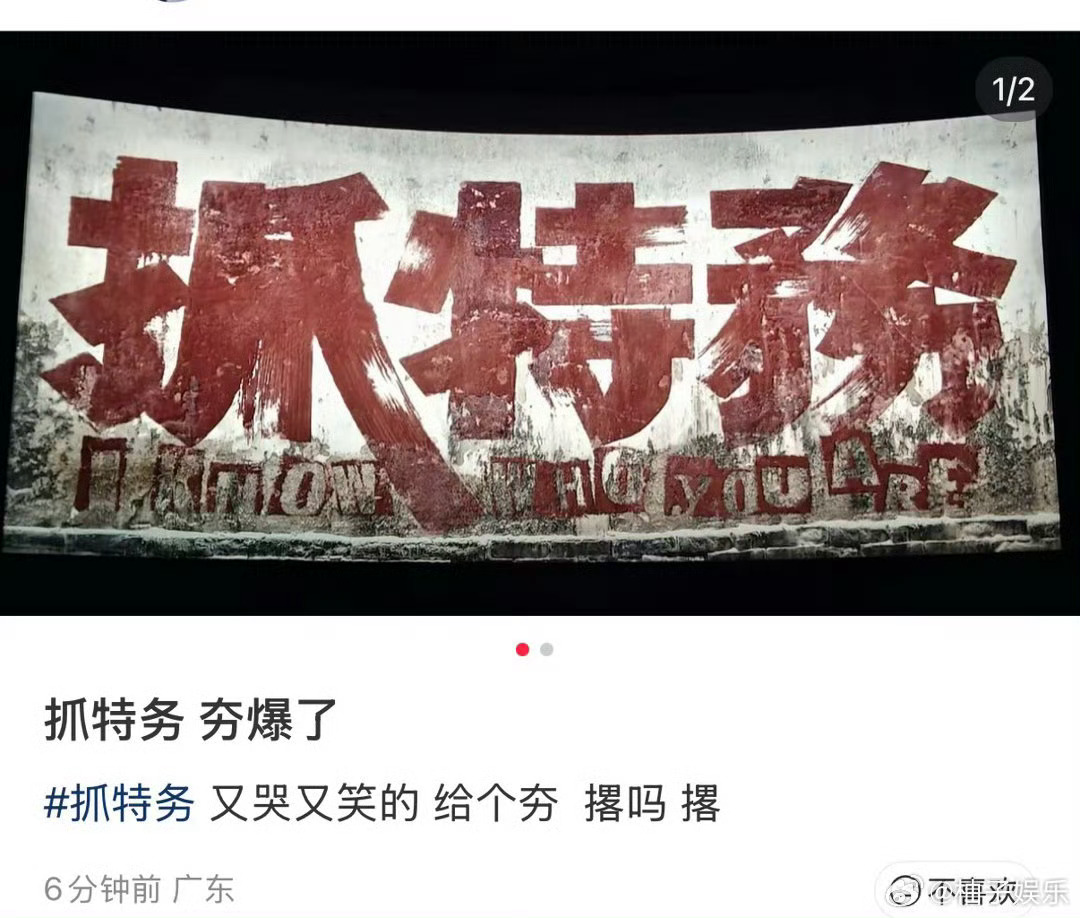 冯小刚的电影《抓特务》票房肯定是扑街了，哪怕有胡歌和雷佳音也撑不起来票房。其实也