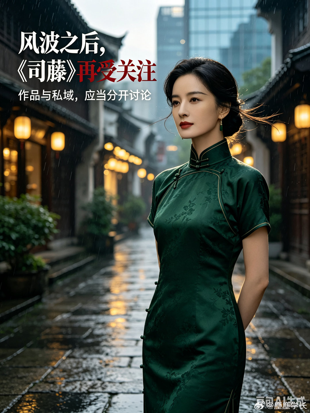 景甜风波后司藤登各大平台热搜榜深陷舆论风波的当下，多年前的作品《司藤》意外再度刷