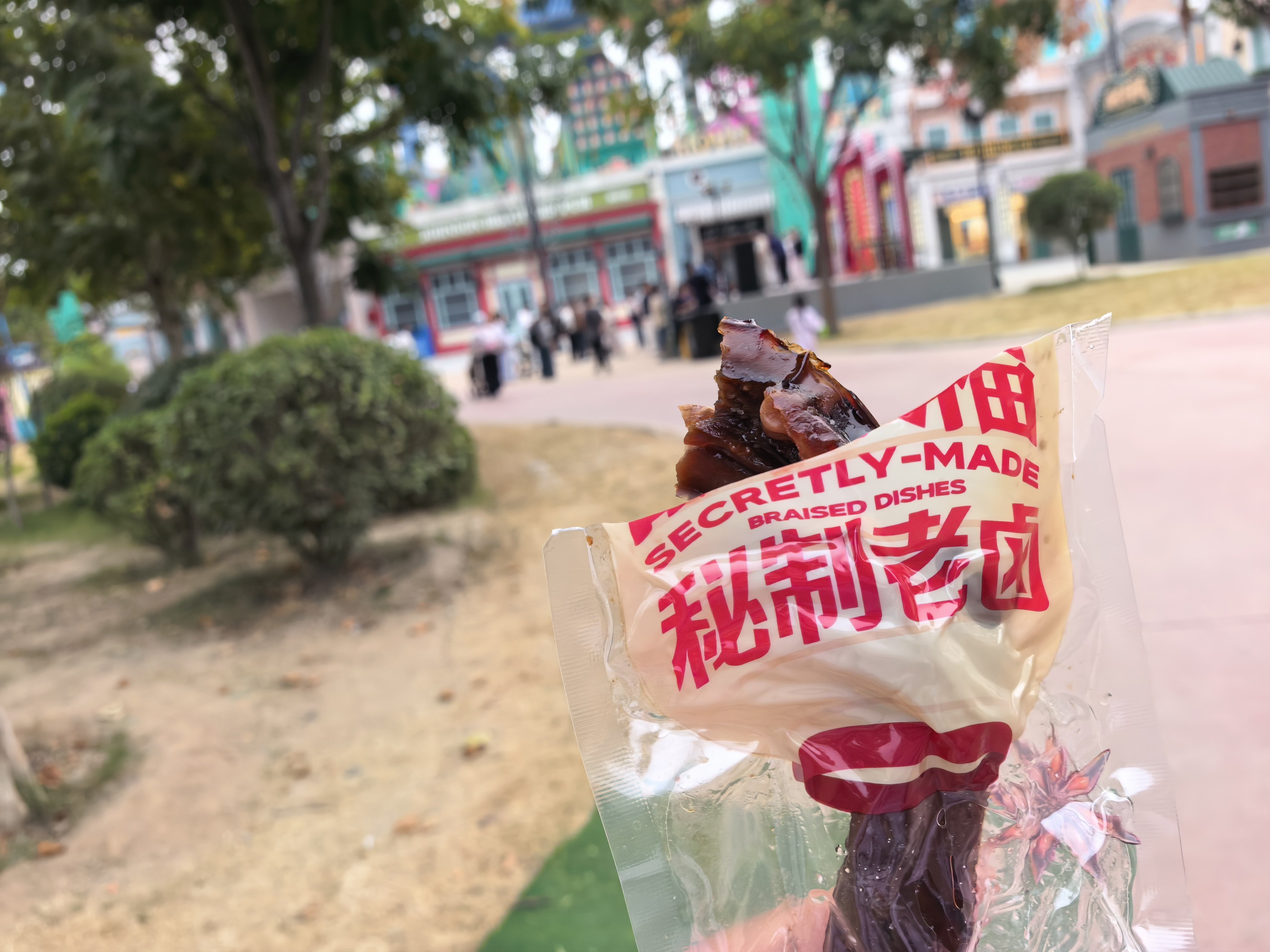 去玩也要带着杨紫代言的，好吃😋 ​​​