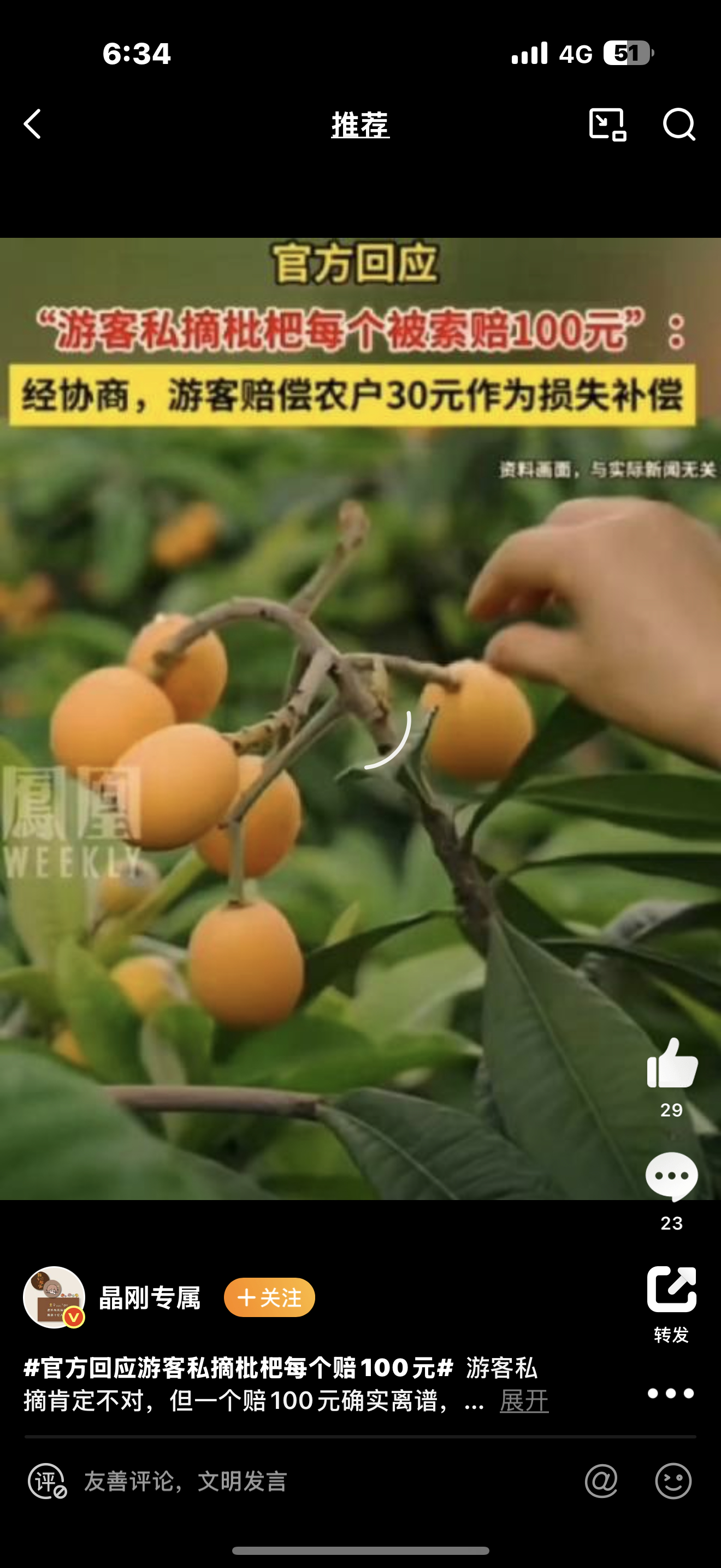 偷东西以为是买东西呢，偷的是惩罚价，价值够高还要送进去呢……官方回应游客私摘枇杷