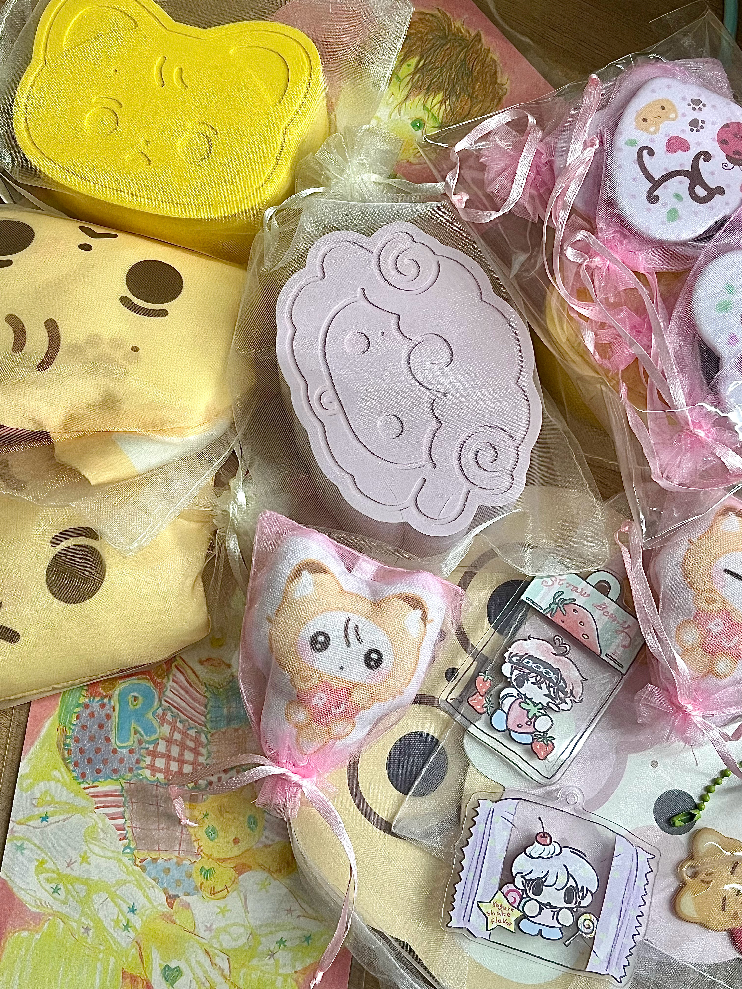 又对着一堆萌物陷入尖叫…ㅠ 