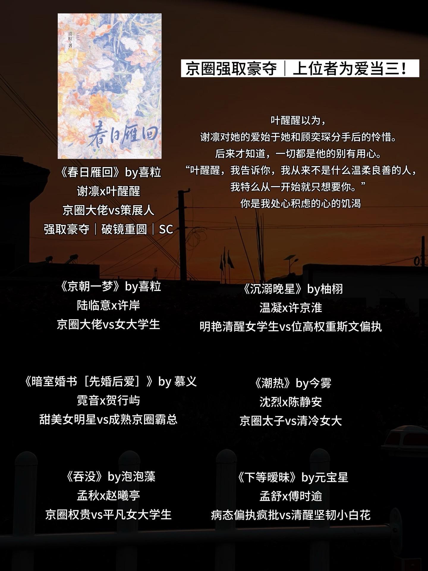 京圈强取豪夺|上位者为爱当三！