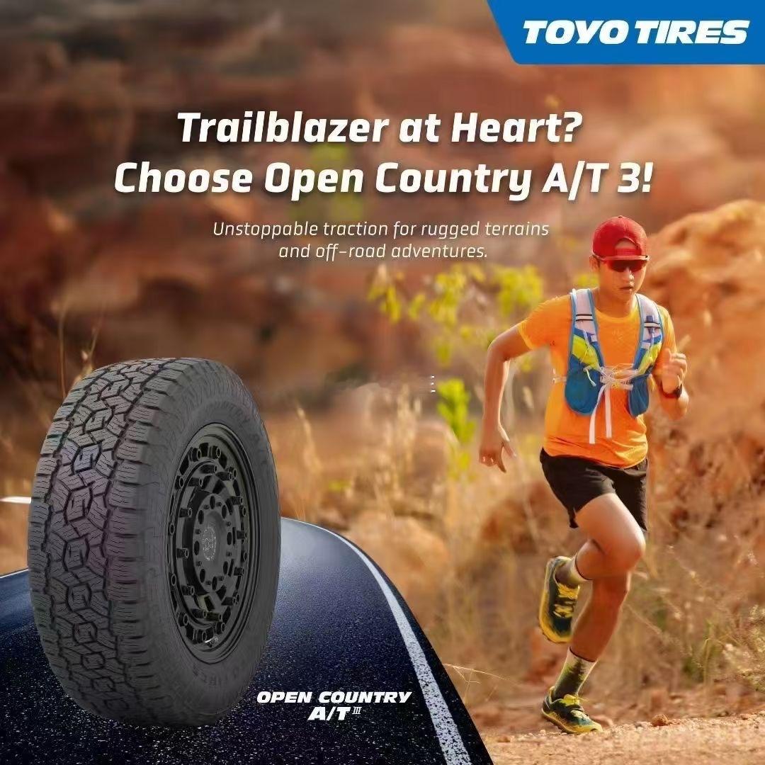 ———  TOYOTIRES 东洋 AT3 ———   AT3非铺装路面、轻度越