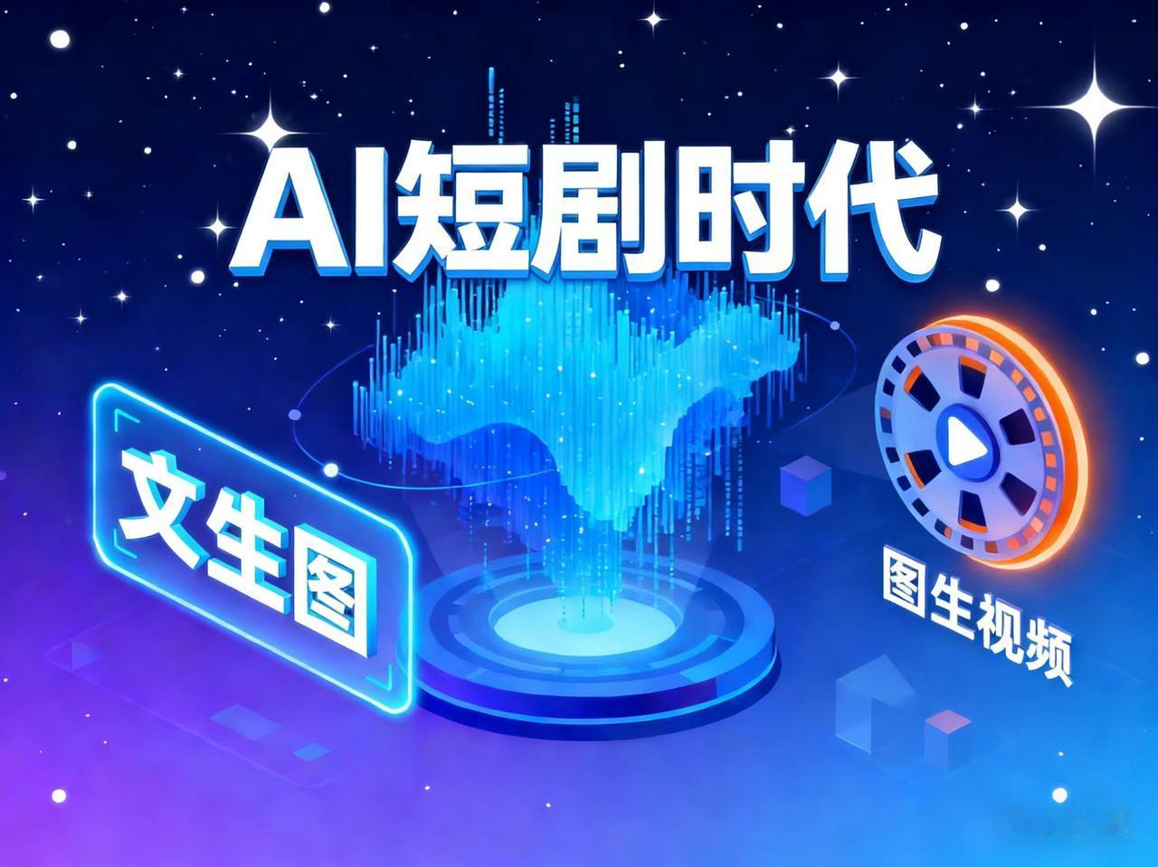 AI短剧取代直播带货，点燃商业新未来！
 
1、AI时代，你可以什么都没有，但你