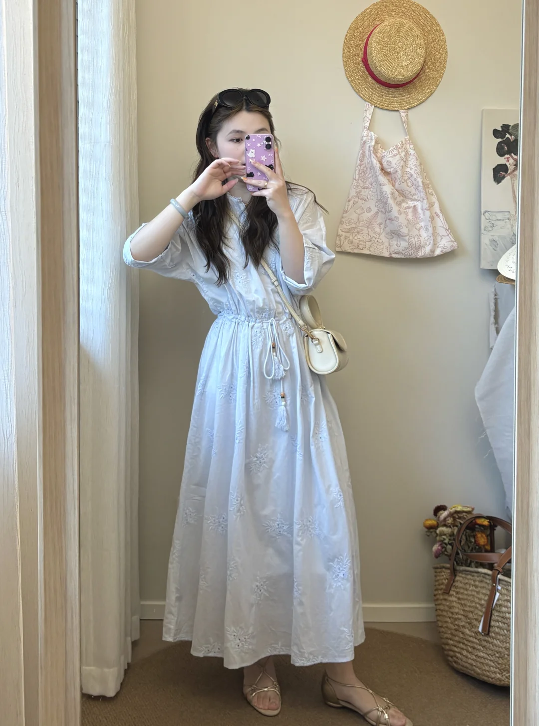 🧊蓝色连衣裙真的温柔又冷清～