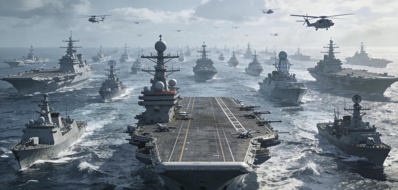 关于部分网友认为百艘舰艇集结易被偷袭致半数损失的问答
 
提问：百艘舰艇大规模集