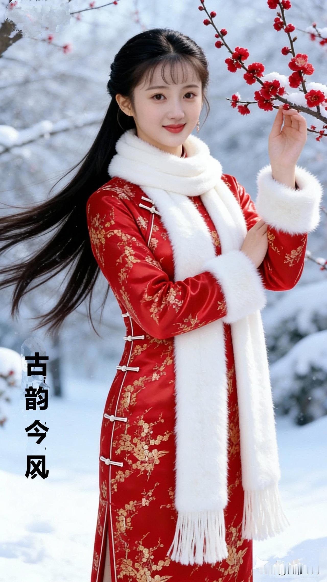 旗袍给予什么样女性美?
国风范中式旗袍 江南旗袍故事感